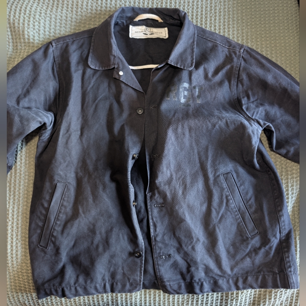 Rogue Territory RGT Waxed Canvas Coaches Jacket Black